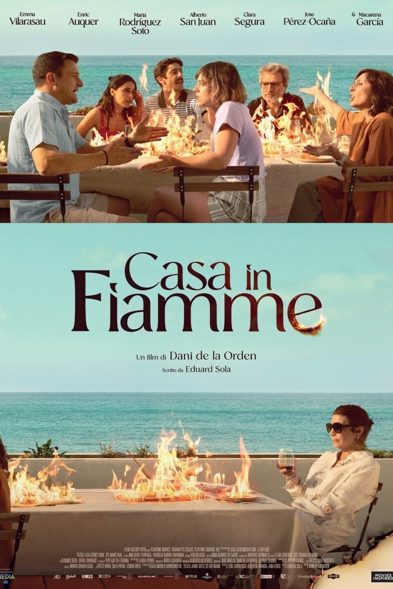 La casa in fiamme (casa en flames)